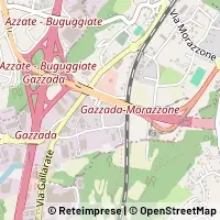 Map Gazzada Schianno
