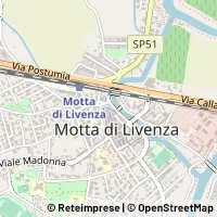 Mapa Motta di Livenza