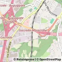 Térkép Gazzada Schianno