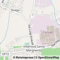 Map Fossalta di Portogruaro