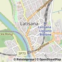 Mapa Latisana