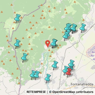 Mappa Via dell'Ovre, 33070 Polcenigo PN, Italia (4.9475)