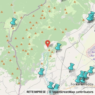 Mappa Via dell'Ovre, 33070 Polcenigo PN, Italia (7.943)