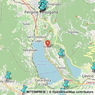 Mappa Ischia, 38057 Tenna TN, Italia (3.80667)