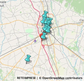 Mappa Via Enrico Fermi, 33030 Campoformido UD (4.52)