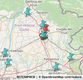 Mappa Via Enrico Fermi, 33030 Campoformido UD (26.83625)