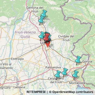 Mappa Via Sant'Ulderico, 33100 Udine UD, Italia (11.882)