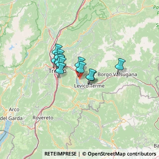 Mappa Via dei Campi, 38057 Pergine Valsugana TN, Italia (8.85833)