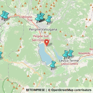 Mappa Via dei Campi, 38057 Pergine Valsugana TN, Italia (5.72636)