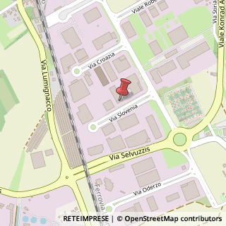 Mappa Via Slovenia, 9, 33100 Udine, Udine (Friuli-Venezia Giulia)