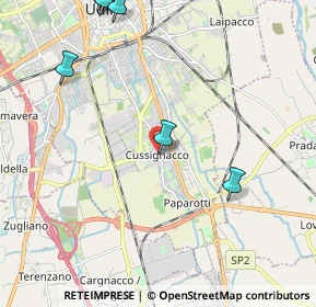 Mappa UDINE piazza Giovanni XXIII, 33100 Udine UD (3.17909)