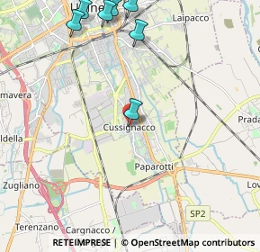 Mappa UDINE piazza Giovanni XXIII, 33100 Udine UD (3.14909)