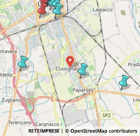 Mappa UDINE piazza Giovanni XXIII, 33100 Udine UD (3.442)