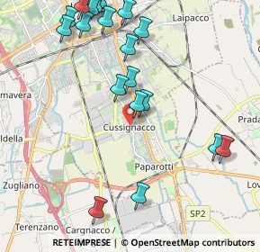Mappa UDINE piazza Giovanni XXIII, 33100 Udine UD (2.4935)