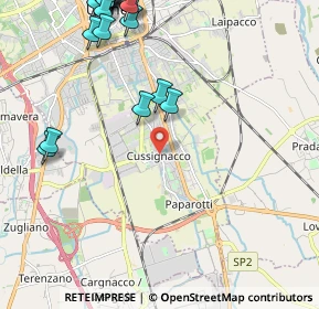 Mappa UDINE piazza Giovanni XXIII, 33100 Udine UD (2.995)