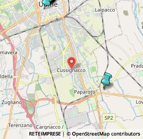 Mappa UDINE piazza Giovanni XXIII, 33100 Udine UD (3.58)