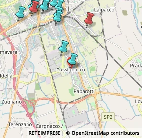 Mappa UDINE piazza Giovanni XXIII, 33100 Udine UD (2.77)