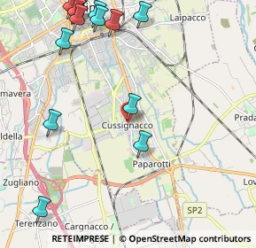 Mappa UDINE piazza Giovanni XXIII, 33100 Udine UD (2.73462)
