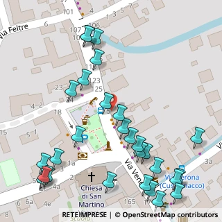 Mappa UDINE piazza Giovanni XXIII, 33100 Udine UD, Italia (0.08214)