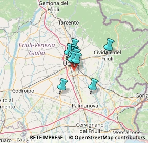Mappa UDINE piazza Giovanni XXIII, 33100 Udine UD (6.325)