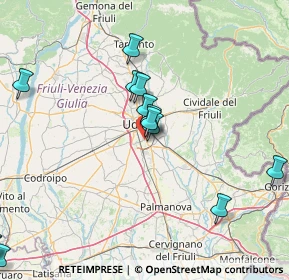 Mappa UDINE piazza Giovanni XXIII, 33100 Udine UD (18.96308)