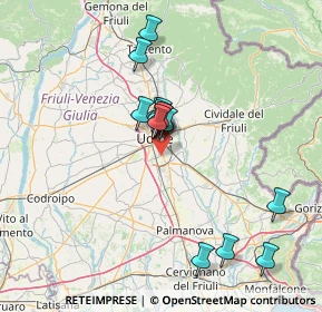 Mappa UDINE piazza Giovanni XXIII, 33100 Udine UD (11.82267)