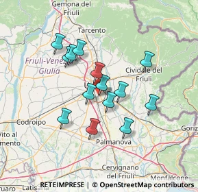 Mappa UDINE piazza Giovanni XXIII, 33100 Udine UD (11.18071)
