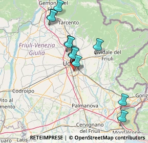 Mappa UDINE piazza Giovanni XXIII, 33100 Udine UD (13.54833)
