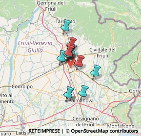 Mappa UDINE piazza Giovanni XXIII, 33100 Udine UD (8.32667)