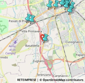Mappa Via Leonardo da Vinci, 33030 Campoformido UD (2.97308)