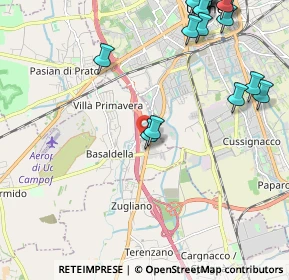 Mappa Via Leonardo da Vinci, 33030 Campoformido UD (3.006)