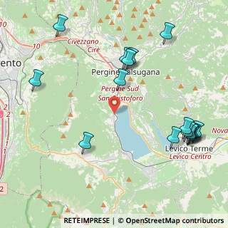 Mappa Via dei Zeloni, 38057 Calceranica al Lago TN, Italia (5.09438)