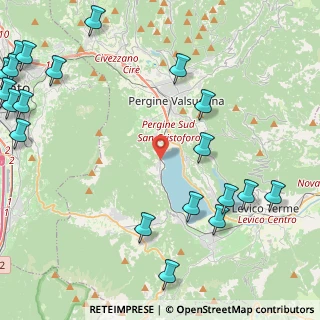 Mappa Via dei Zeloni, 38057 Calceranica al Lago TN, Italia (6.4205)
