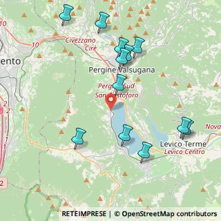 Mappa Via dei Zeloni, 38057 Calceranica al Lago TN, Italia (4.41833)
