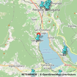 Mappa Via dei Zeloni, 38057 Calceranica al Lago TN, Italia (3.4175)