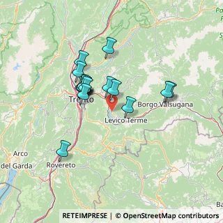 Mappa Via dei Anzei, 38057 Tenna TN, Italia (11.46)
