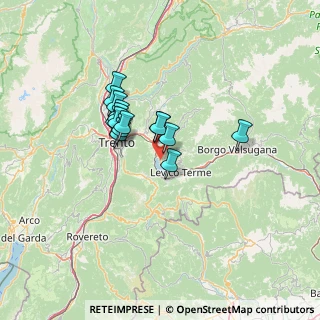 Mappa Via dei Anzei, 38057 Tenna TN, Italia (9.81267)