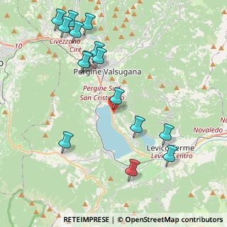 Mappa Via dei Anzei, 38057 Tenna TN, Italia (4.76667)