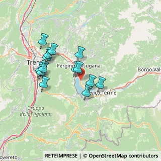 Mappa Via dei Anzei, 38057 Tenna TN, Italia (6.26357)