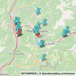 Mappa Via dei Anzei, 38057 Tenna TN, Italia (8.4485)