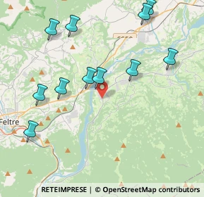 Mappa Via madonna del piave, 32020 Lentiai BL, Italia (4.43182)