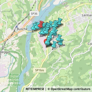 Mappa Via madonna del piave, 32020 Lentiai BL, Italia (0.575)
