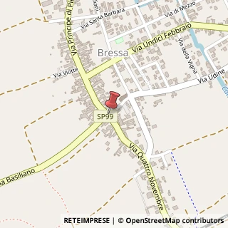 Mappa Via IV Novembre, 3, 33030 Campoformido, Udine (Friuli-Venezia Giulia)
