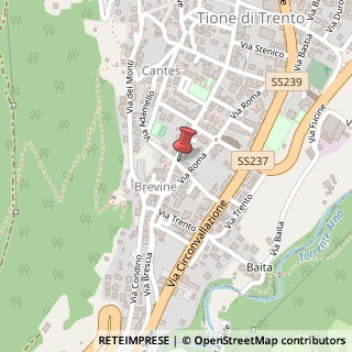Mappa Via del Foro, 6, 38079 Tione di Trento, Trento (Trentino-Alto Adige)