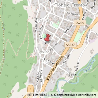 Mappa Via del Foro, 4, 38079 Tione di Trento, Trento (Trentino-Alto Adige)