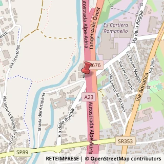 Mappa Str. dell'Artigiano, 19, 33030 Basaldella UD, Italia, 33030 Campoformido, Udine (Friuli-Venezia Giulia)