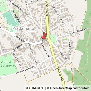 Mappa Via I Maggio, 42, 33040 Pradamano, Udine (Friuli-Venezia Giulia)