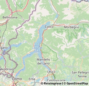 Mappa 23838 Vendrogno LC, Italia (17.61444)