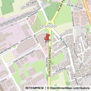 Mappa Via Stiria, 36, 33100 Udine, Udine (Friuli-Venezia Giulia)