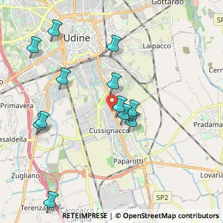 Mappa Via Treviso, 33100 Udine UD, Italia (2.10167)